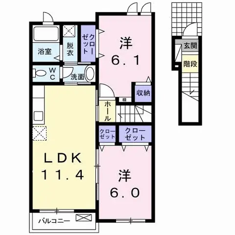 レインボーヒルⅠ 202 号室