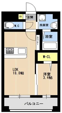 KL東比恵 204 号室
