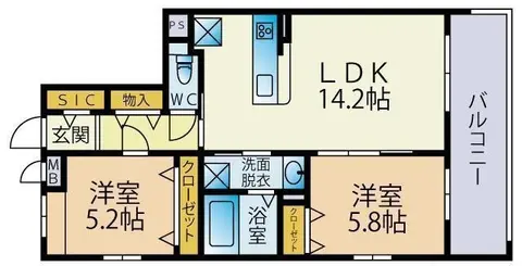 ビーコンヒル田島 101 号室