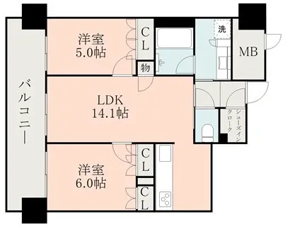 MJR熊本ザ・タワー 605 号室