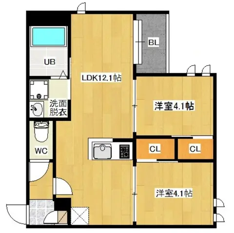 REGALEST FAM千早 302 号室