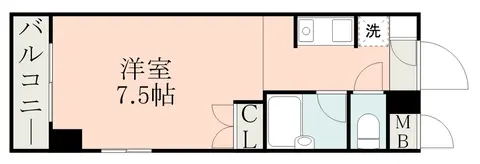 リベルテ水前寺北 101 号室