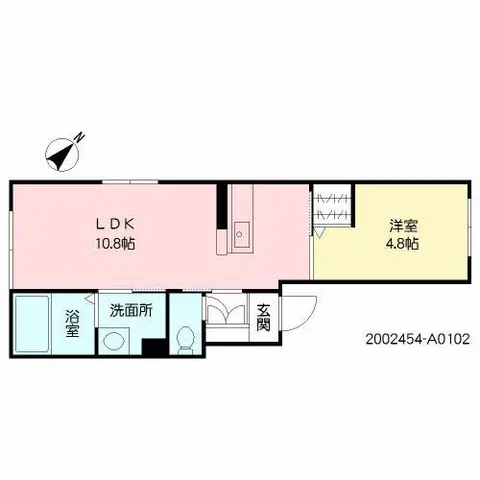 シャーメゾン純心電停前 102 号室
