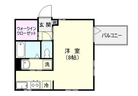 プレステージ桜川 402 号室