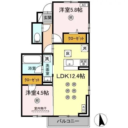 (仮称)DーROOM片江2丁目 101 号室