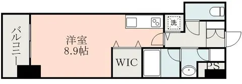 L VITA水前寺 402 号室