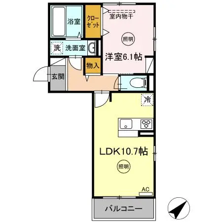 クローバー 301 号室